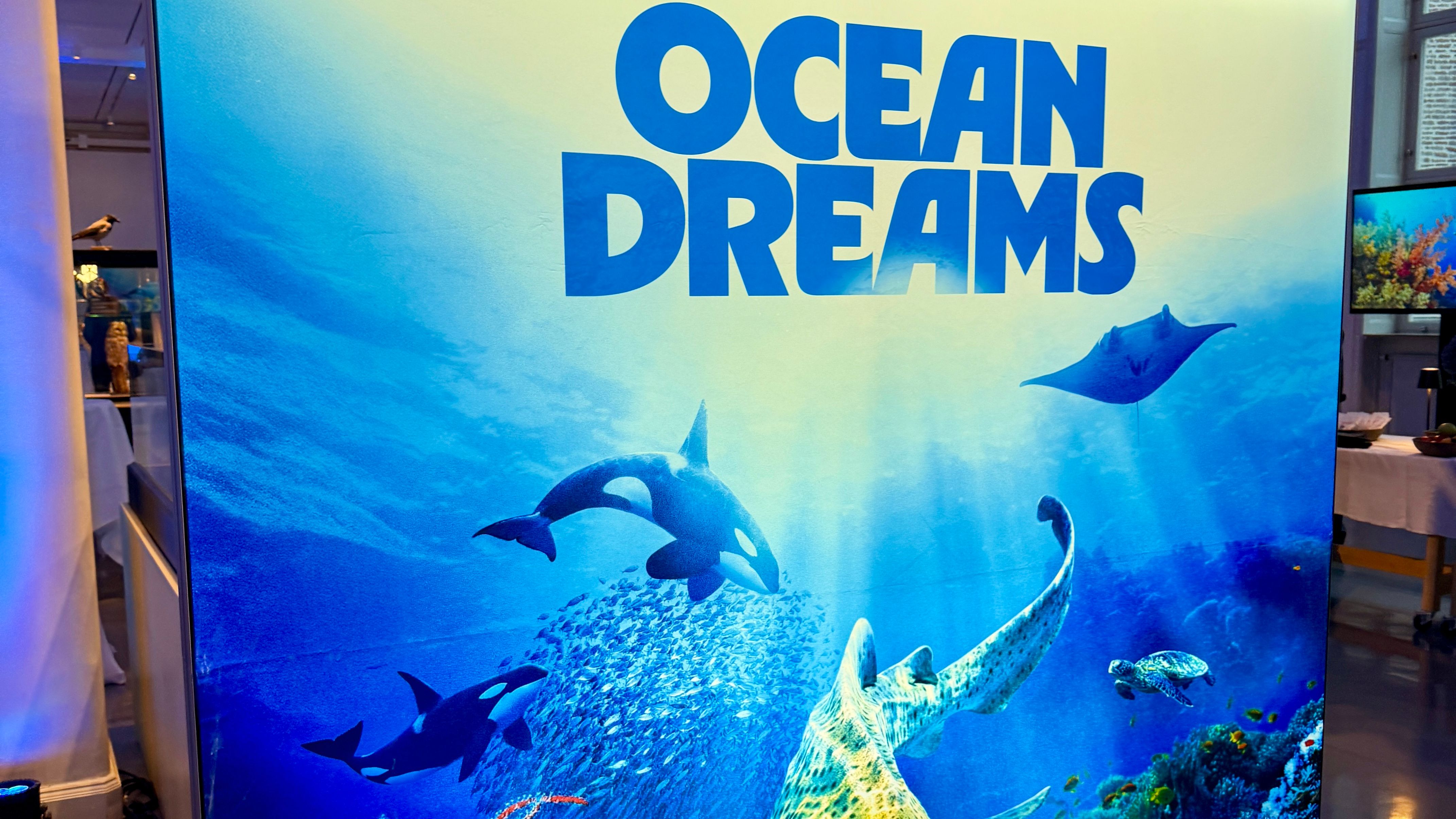 Premiär av Ocean Dreams på Cosmonova